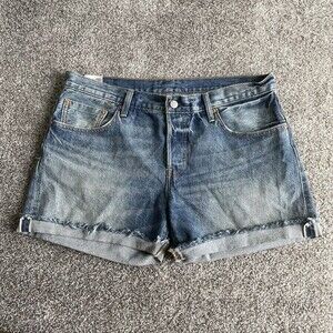 Levi's Blue Jean Shorts for Women